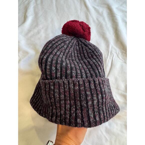 Women's Textured Fleece-Lined Knit Beanie - Picture 5 of 9